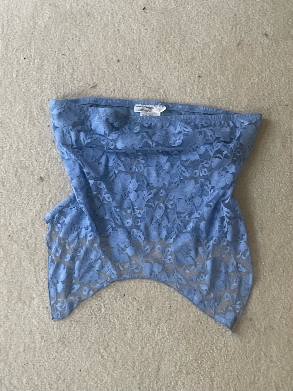 Urban Renewal Light Blue Lace Bandeau